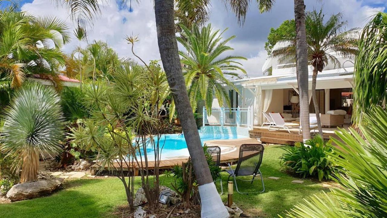 Villa Iguanou Et Piscine En Bord De Mer Proche Plages Marina Et Golf Saint-Francois  Esterno foto