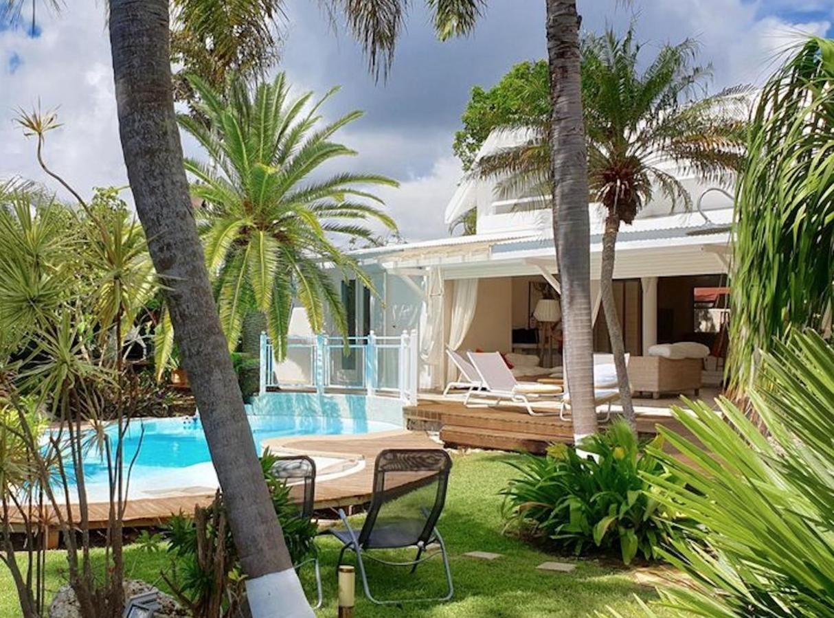 Villa Iguanou Et Piscine En Bord De Mer Proche Plages Marina Et Golf Saint-Francois  Esterno foto